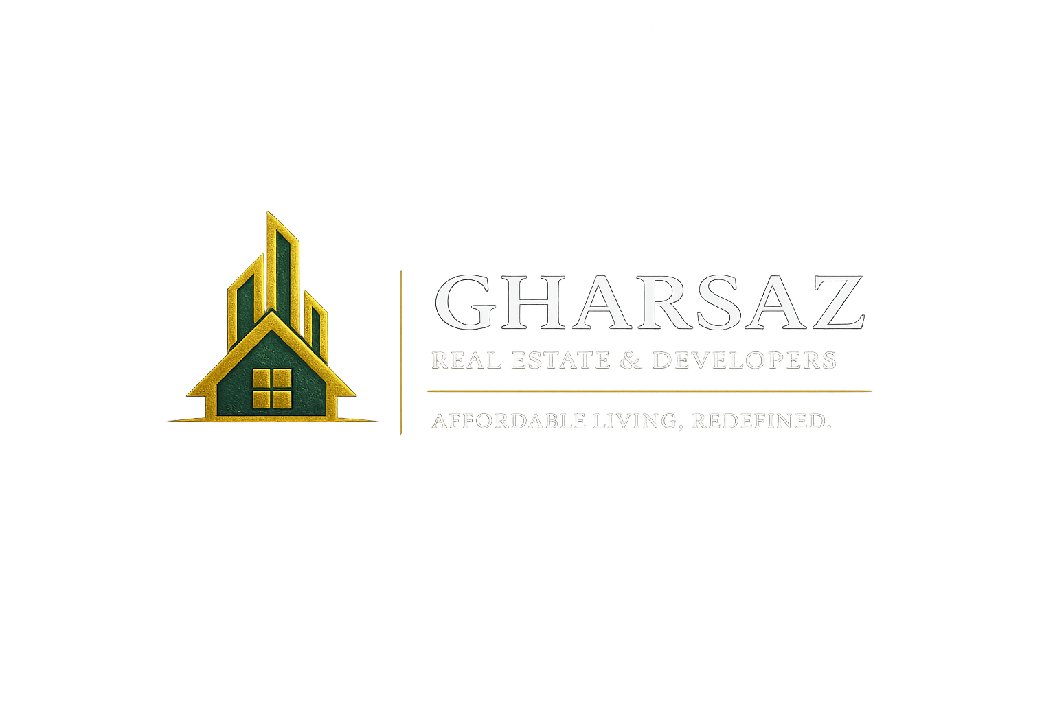 GHSARSAZ Real Estate logo design
